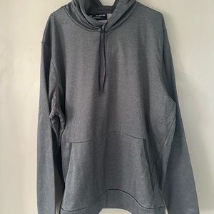 Under Armour Mens Carbon Proformance Fleece Hoodie Sweatshirt 2xl Loose Fit